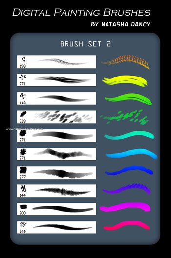 Digital Painting Brush Set 2