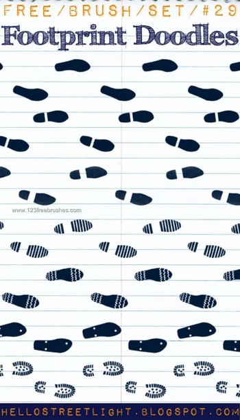 Footprint Doodles