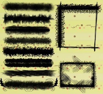 Grunge Frames Set 4