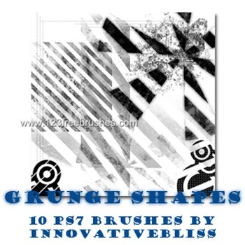 Grunge Line Shapes