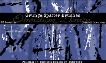 Grunge Spatters