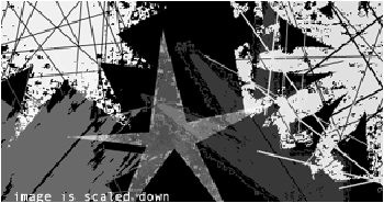 Grunge Stars and Polygons