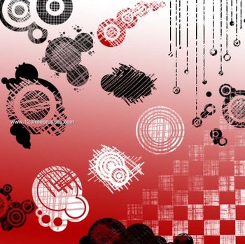 Grunge Vector Circle Shape