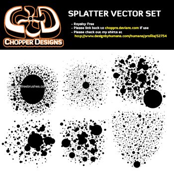 Hi-Res Splatters