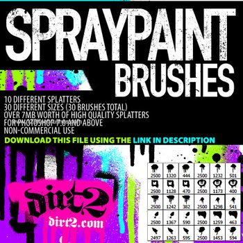 Hi-Res Splatters 1