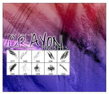High Resolution Crayon Scribble