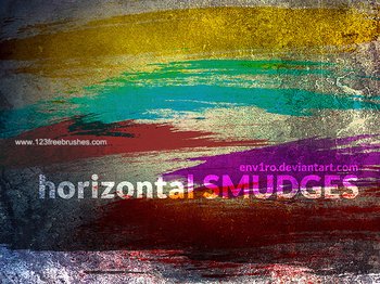 Horizontal Smudges