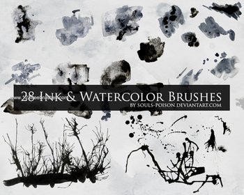 Ink and Watercolor