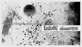 Ink Splatter 10