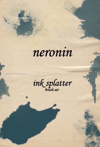 Ink Splatter 1