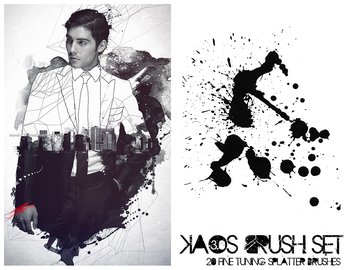 Ink Splatter 23