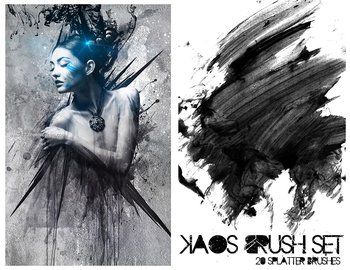 Ink Splatter 24