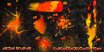 Ink Splatter