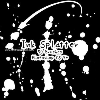 Ink Splatter 3