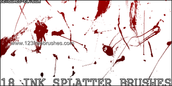 Ink Splatter 8