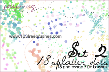 Ink Splatter Dots