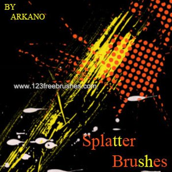 Ink Splatter Paint 104