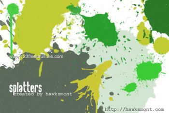 Ink Splatter Paint 109