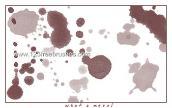 Ink Splatter Paint 110