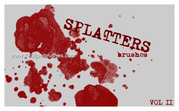Ink Splatter Paint 113