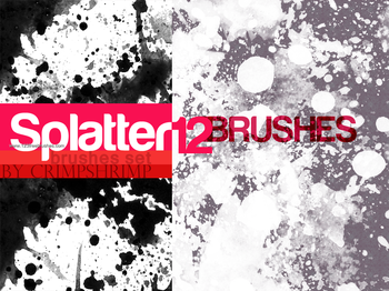 Ink Splatter Paint 115