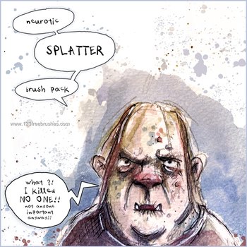Ink Splatter Paint 12