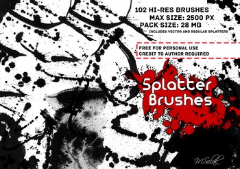 Ink Splatter Paint 16