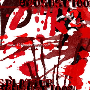 Ink Splatter Paint 22
