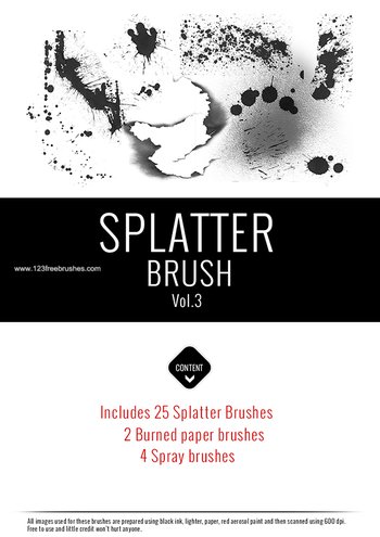 Ink Splatter Paint 24