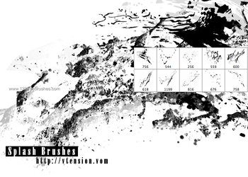 Ink Splatter Paint 25