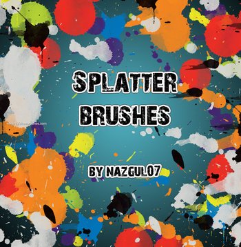 Ink Splatter Paint 27