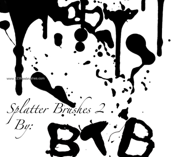 Ink Splatter Paint 32
