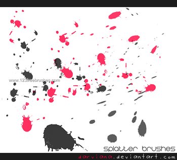 Ink Splatter Paint 33