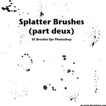 Ink Splatter Paint 34
