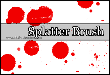 Ink Splatter Paint 4