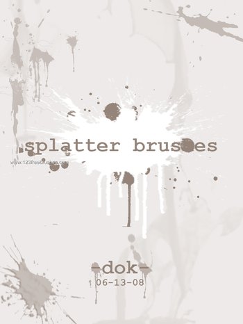 Ink Splatter Paint 63