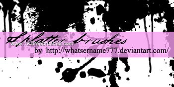 Ink Splatter Paint 64