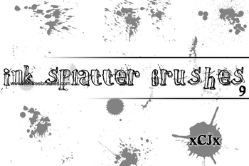 Ink Splatter Paint 69