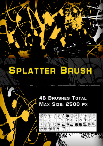 Ink Splatter Paint 6