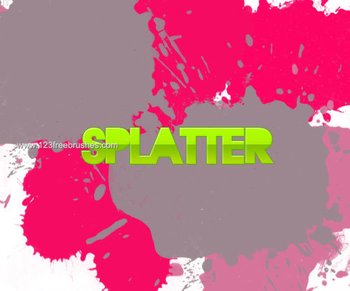 Ink Splatter Paint 76