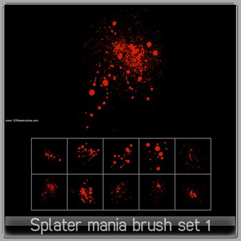 Ink Splatter Paint 82
