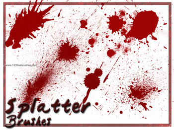 Ink Splatter Paint 84