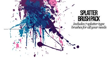 Ink Splatter Paint 85
