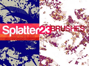 Ink Splatter Paint 92