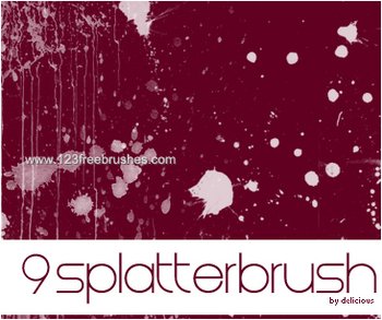 Ink Splatter Paint 9