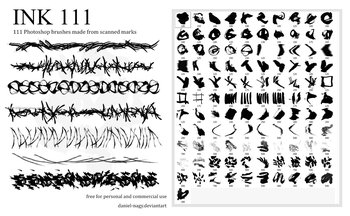 Ink Splatters