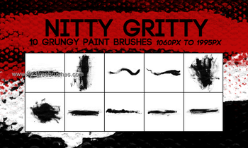 Large Grunge Paint Stroke