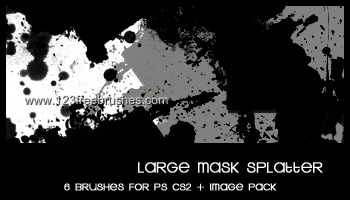 Large Splatter Mask