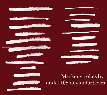 Marker Paint Stroke