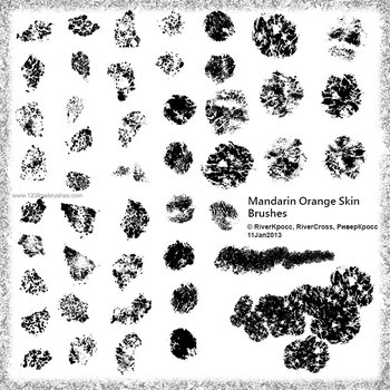 Orange Skin Grunge